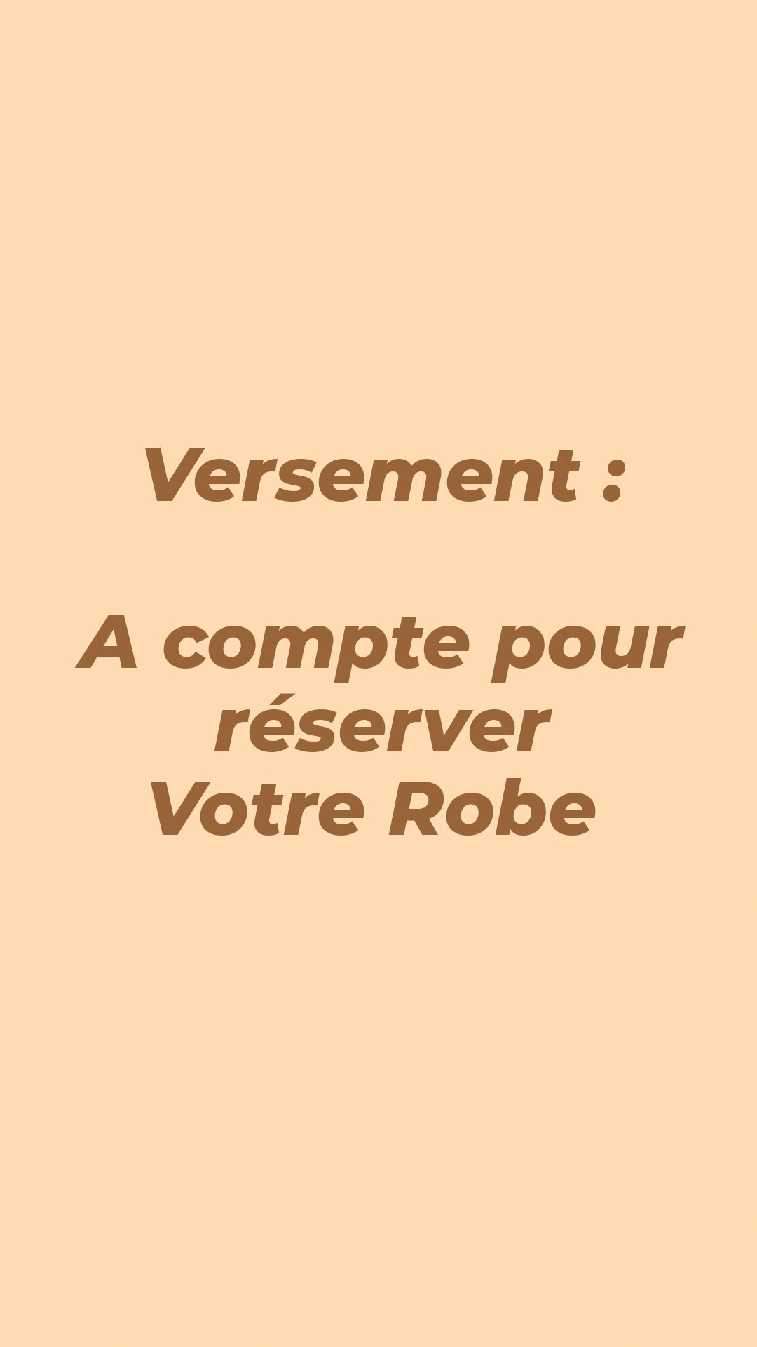 Versement