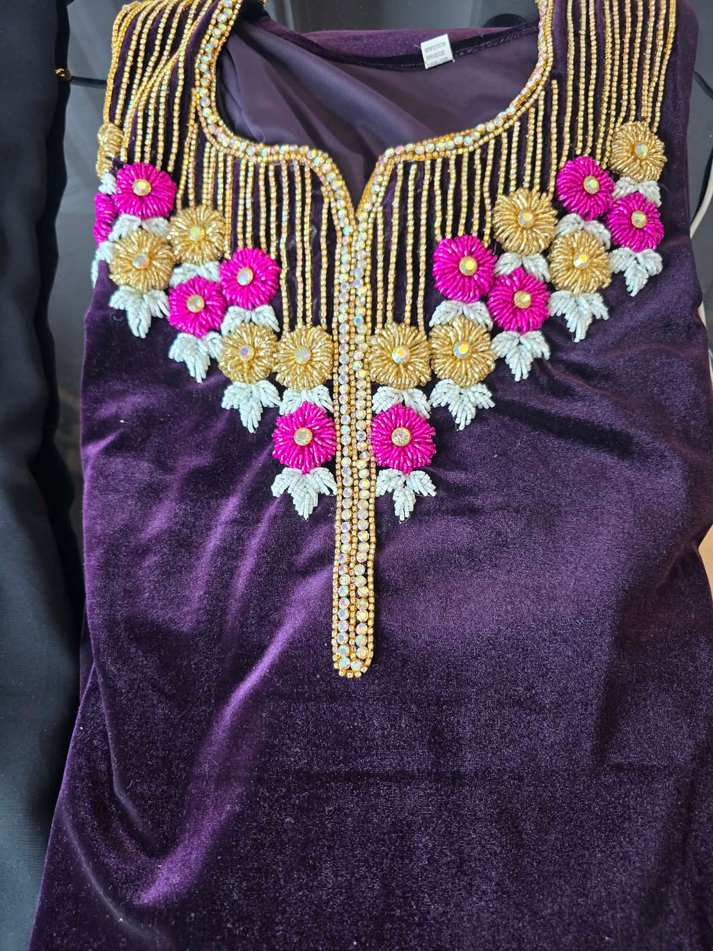 Robe Elaba aubergine