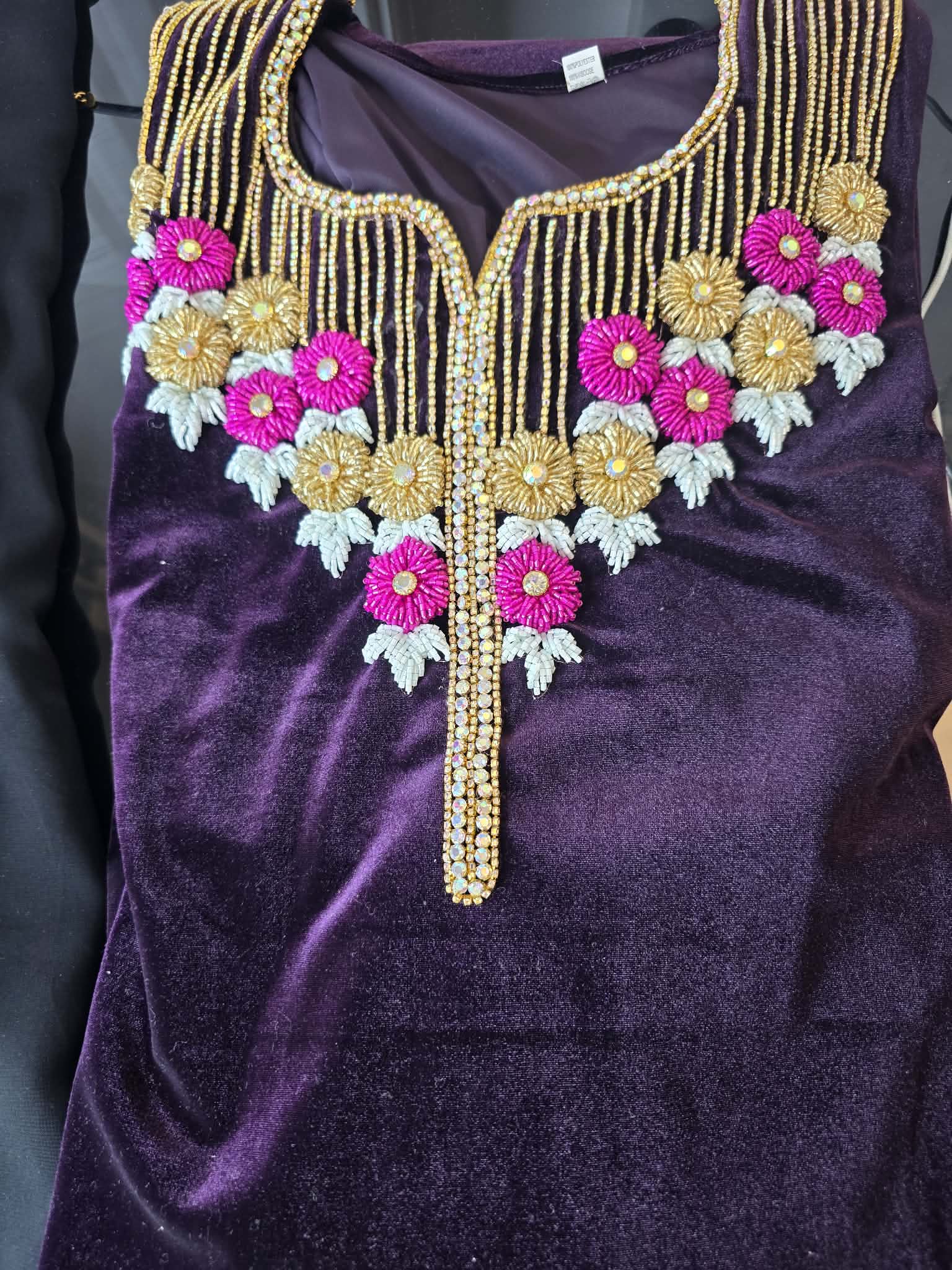 Robe Elaba aubergine