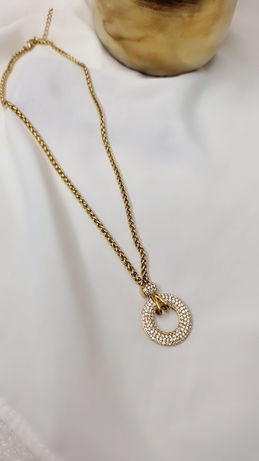 Premium Chaine ronde brillante