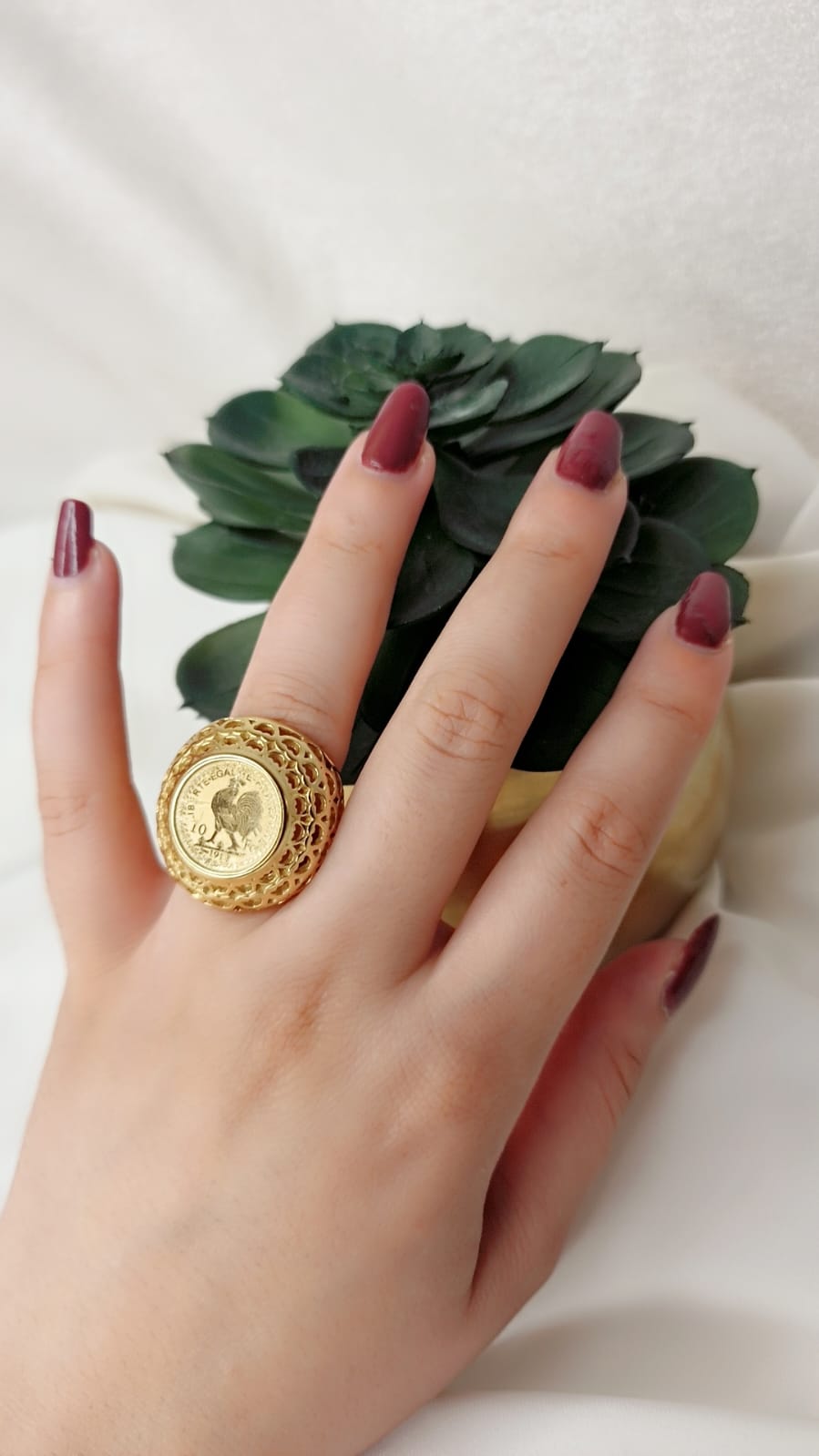 Bague Coq Second
