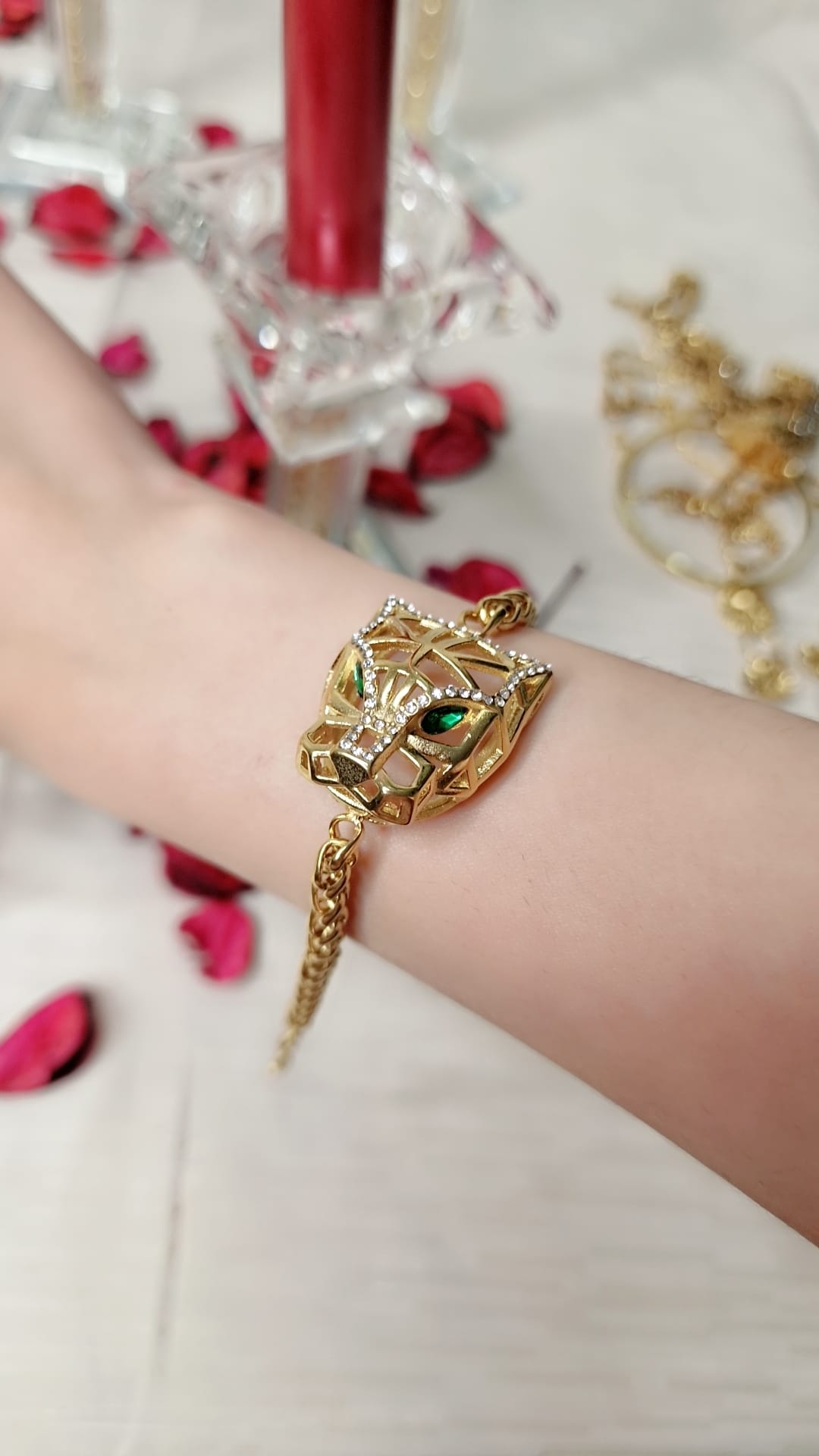 Premium Parure Vedette pierre 3piece