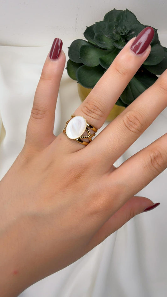 Bague nacré