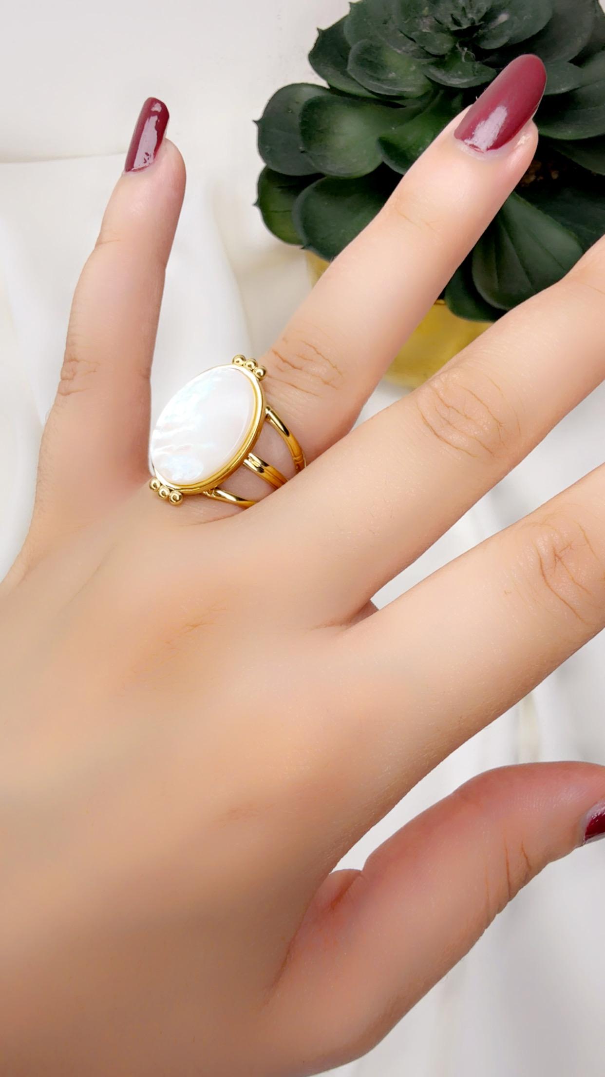 Bague nacré