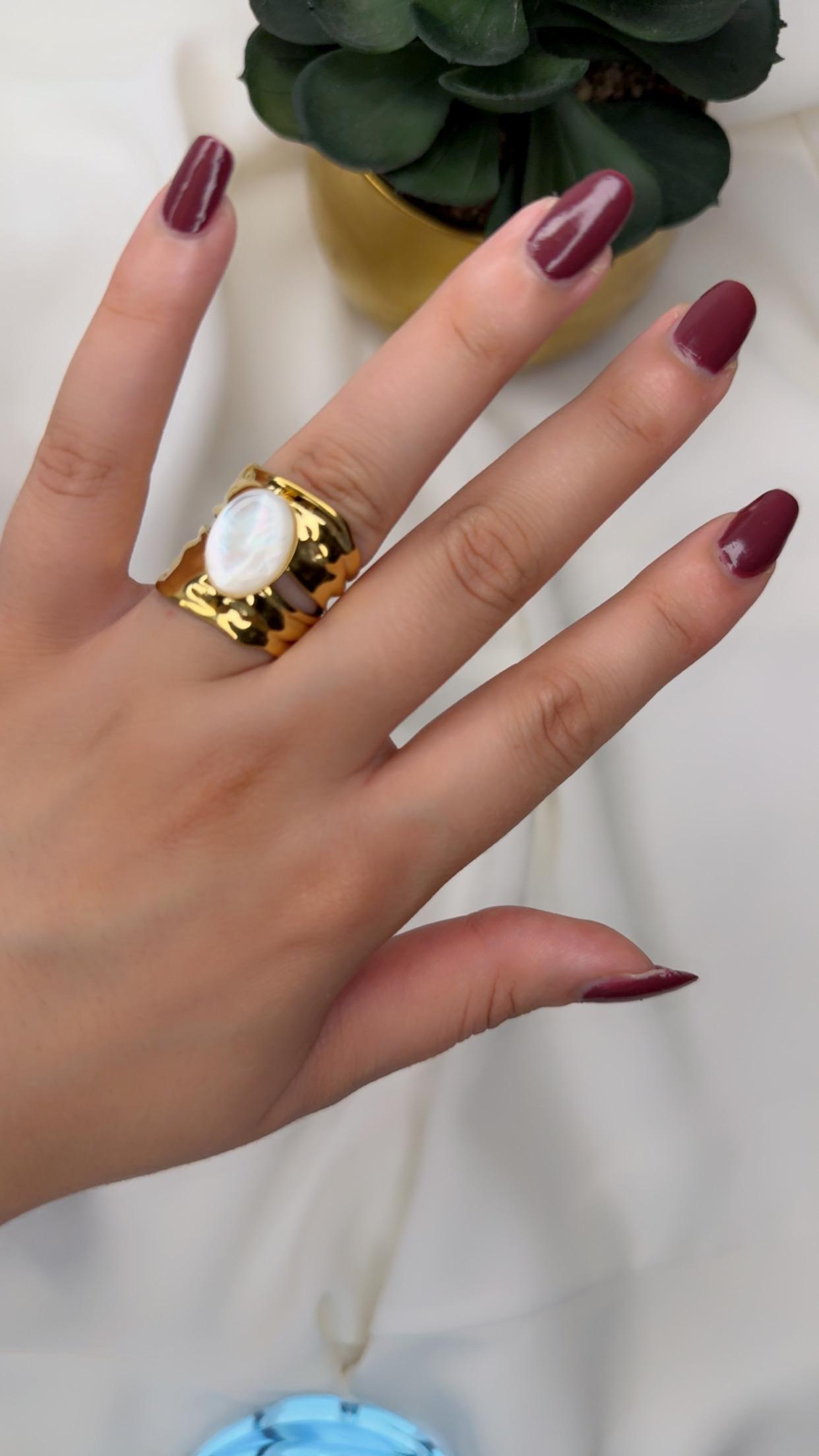 Bague nacré