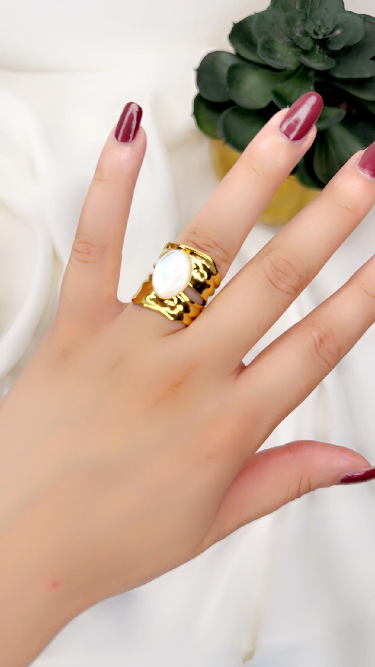 Bague nacré