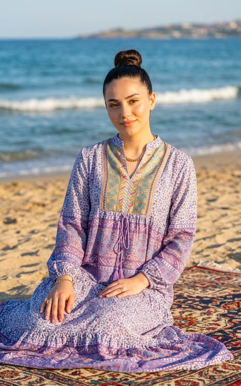 Robe flora