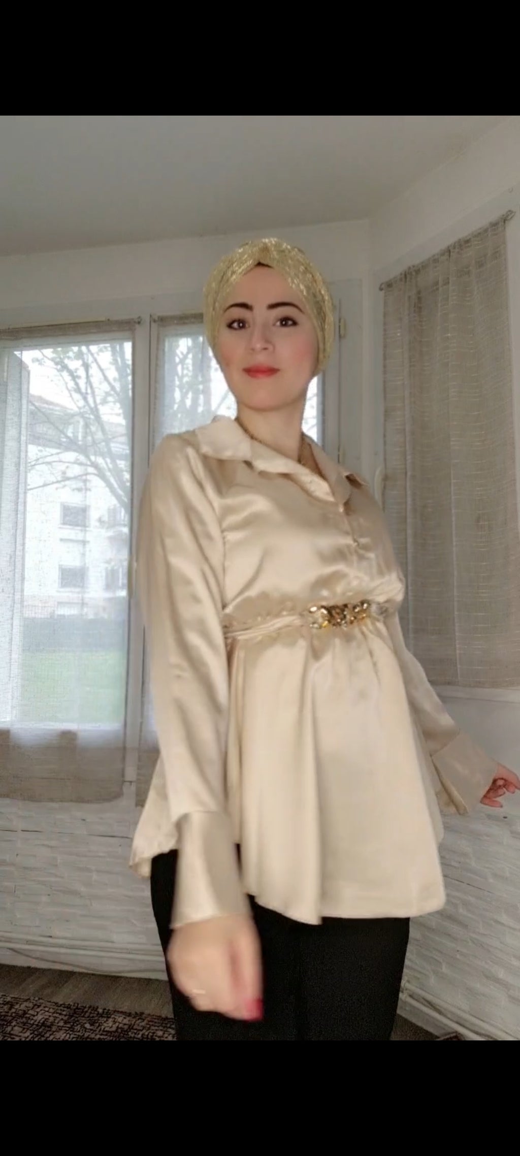 Liquette satin ref8 taille S/M