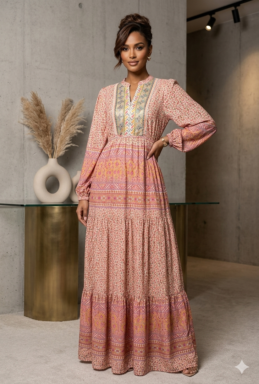 Robe flora