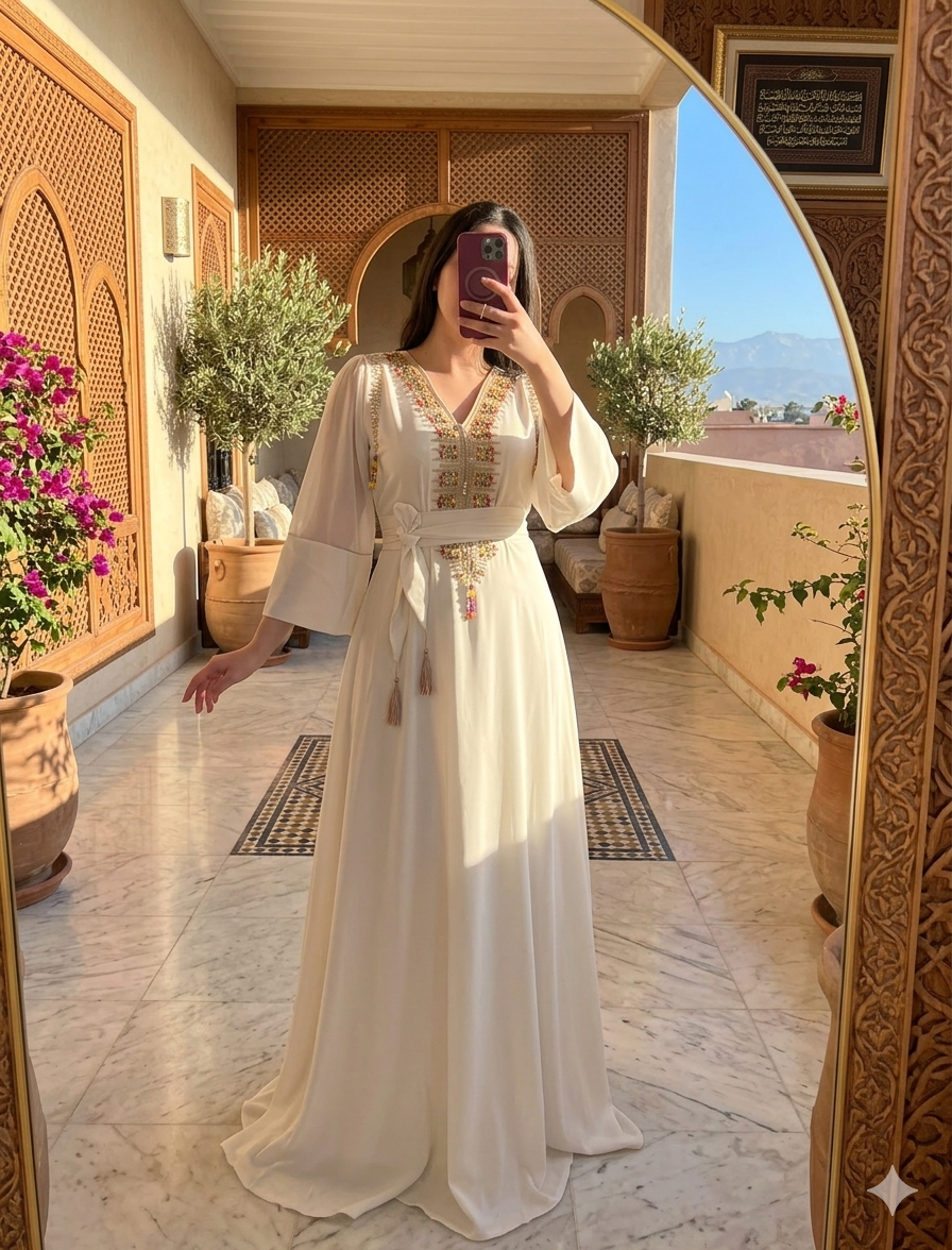 El zin الزين Blanc crème