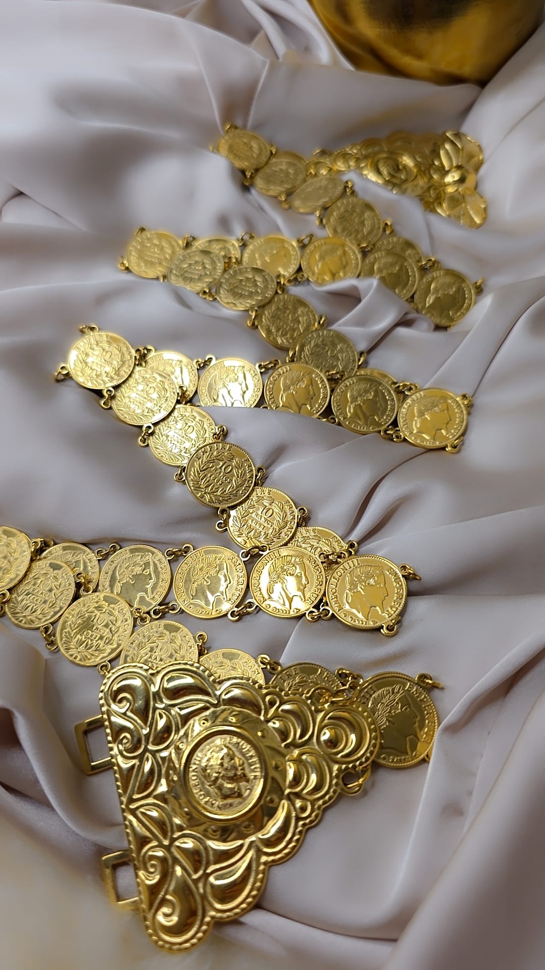 Ceinture en acier inoxydable