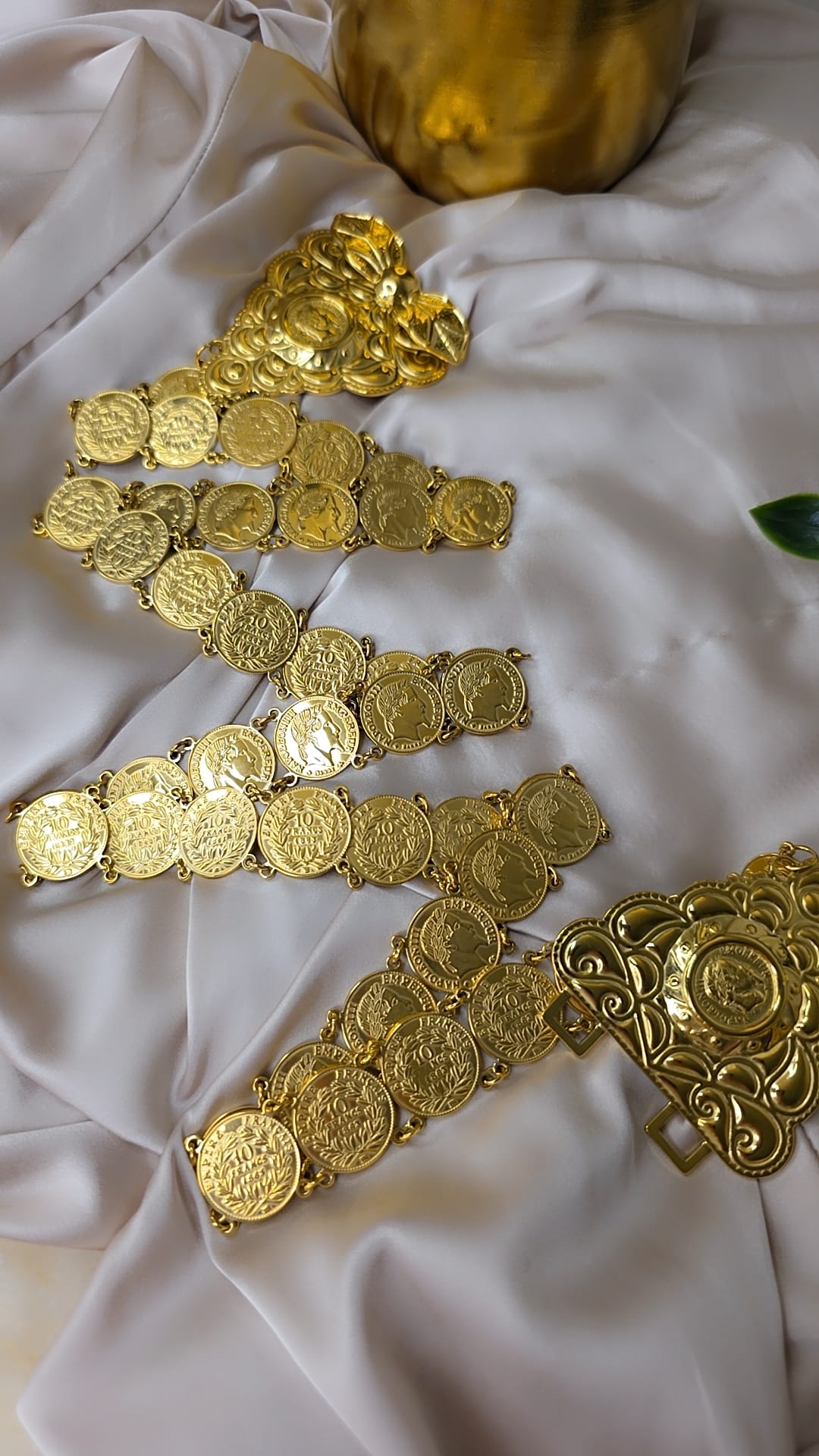 Ceinture en acier inoxydable