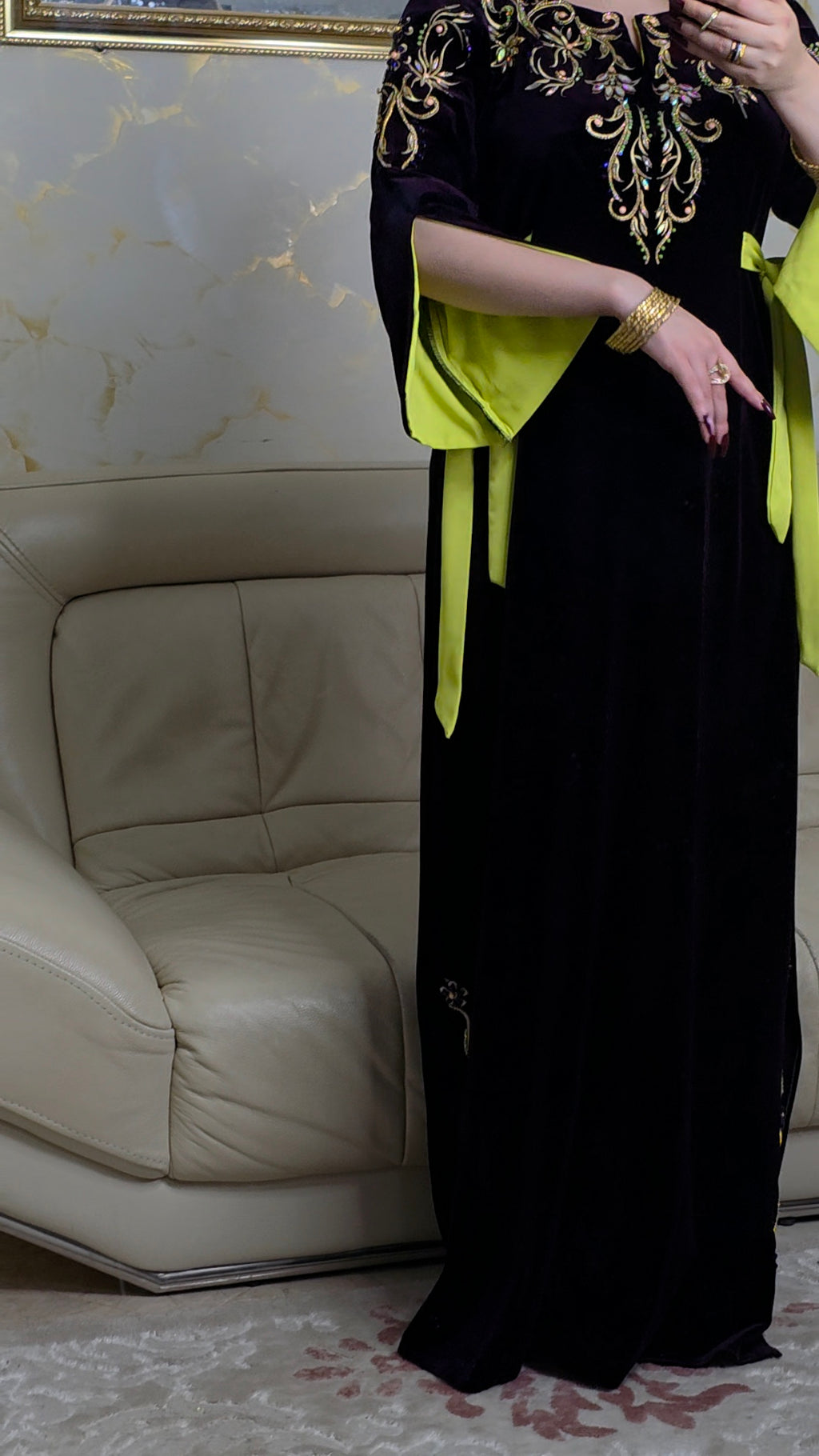 Robe Papillon aubergine