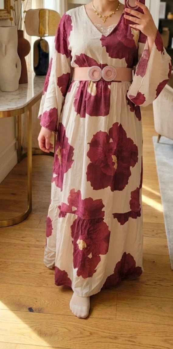 Robe pétale