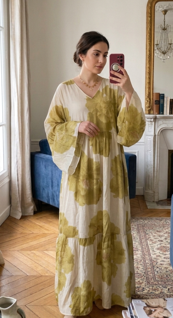 Robe pétale