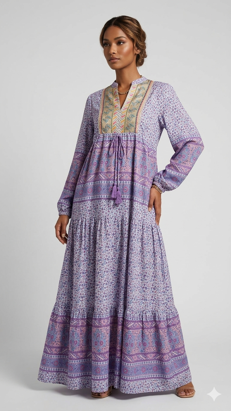 Robe flora