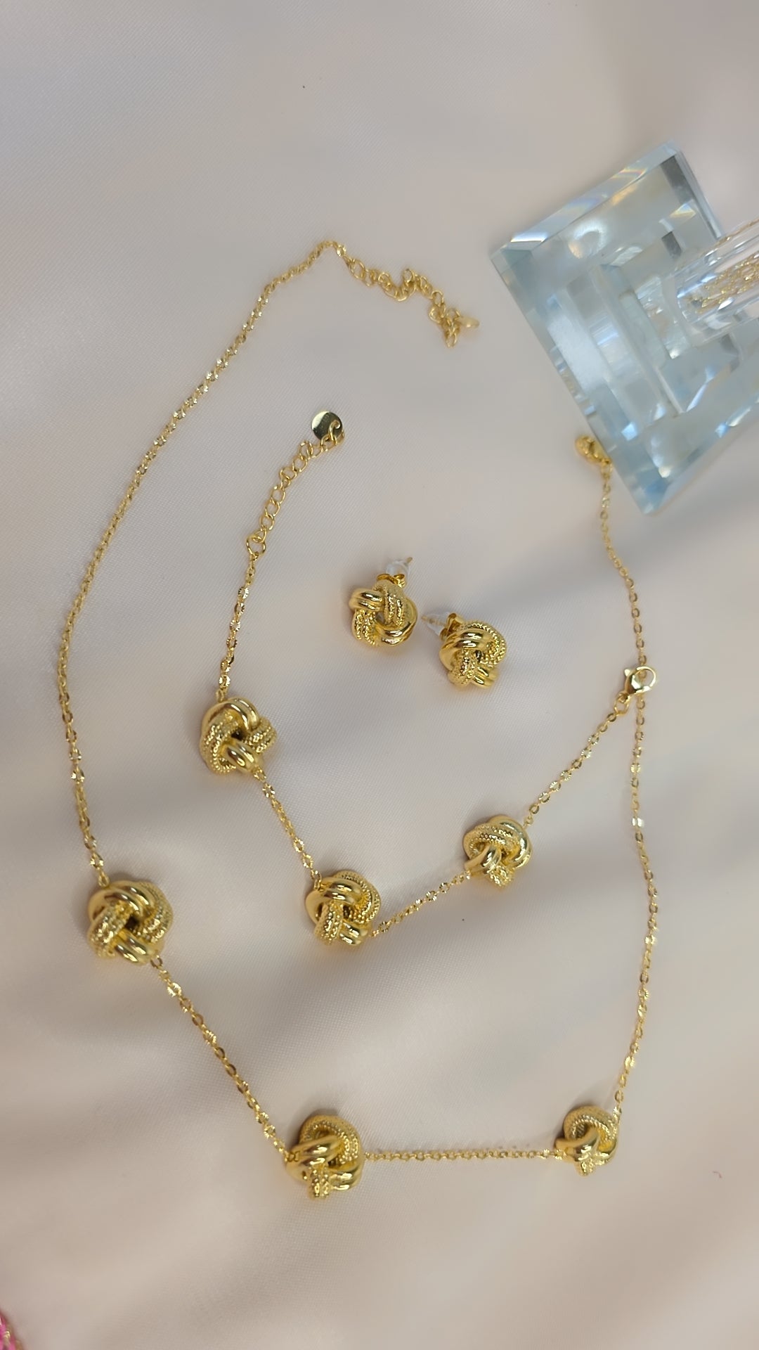 Parure 3 fleures