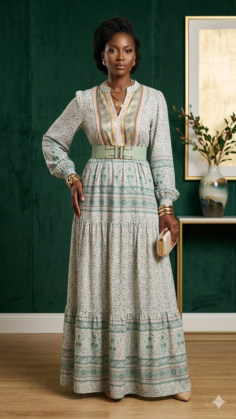 Robe flora