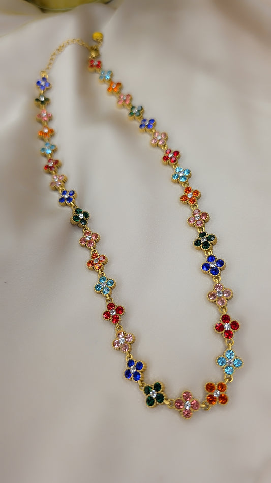 Chaine trèfle couleur