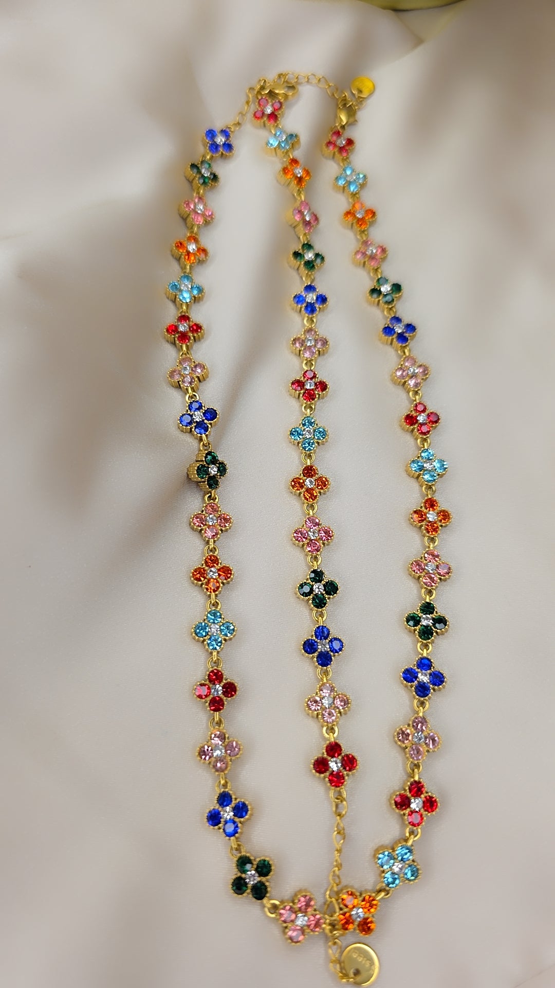 Chaine trèfle couleur